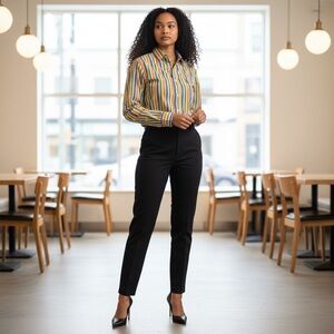 Ralph Lauren Colorful Striped Shirt